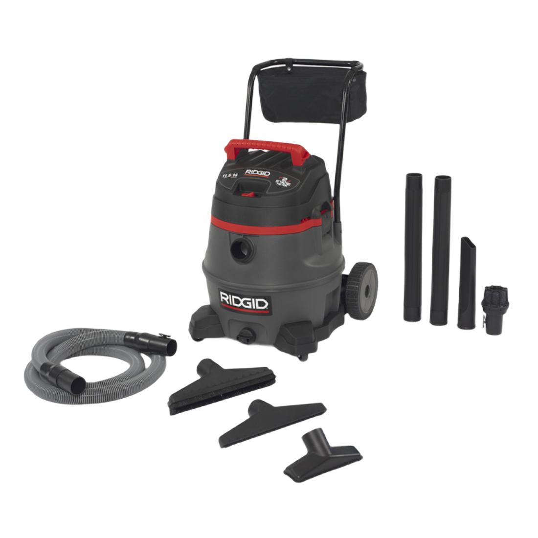 RIDGID RV2400A ASPIRADORA INDUSTRIAL SECO/MOJADO 14 GALONES 11.5A 1380W 120V 50358