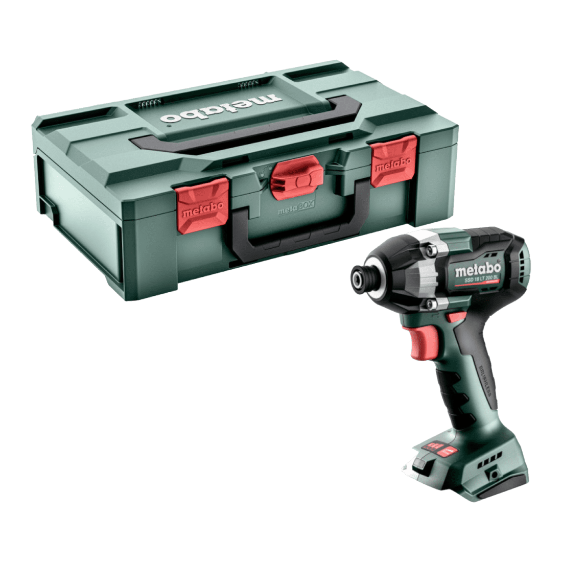 METABO SSD 18 LT 200 BL ATORNILLADOR DE IMPACTO A BATERIA 18V 6.35MM (1/4)  400NM (PICK&MIX) 602397840