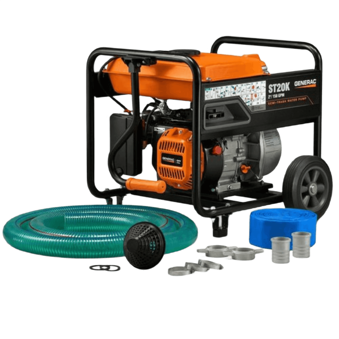 GENERAC 6822 ST20K BOMBA PARA AGUA 2'' 158GPM