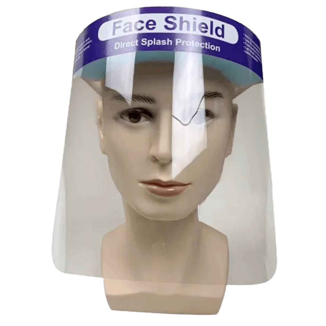 LEILING FM-B2 CARETA PROTECTORA TRANSPARENTE 0.25MM CON BANDA ELASTICA 320X220MM