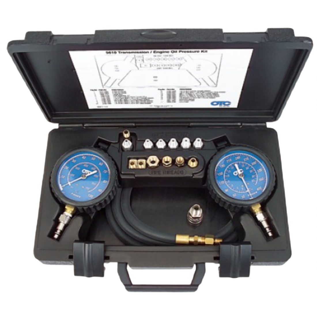 OTC 5610 JUEGO COMPROBADOR DE PRESION ACEITE MOTOR/TRANSMISION