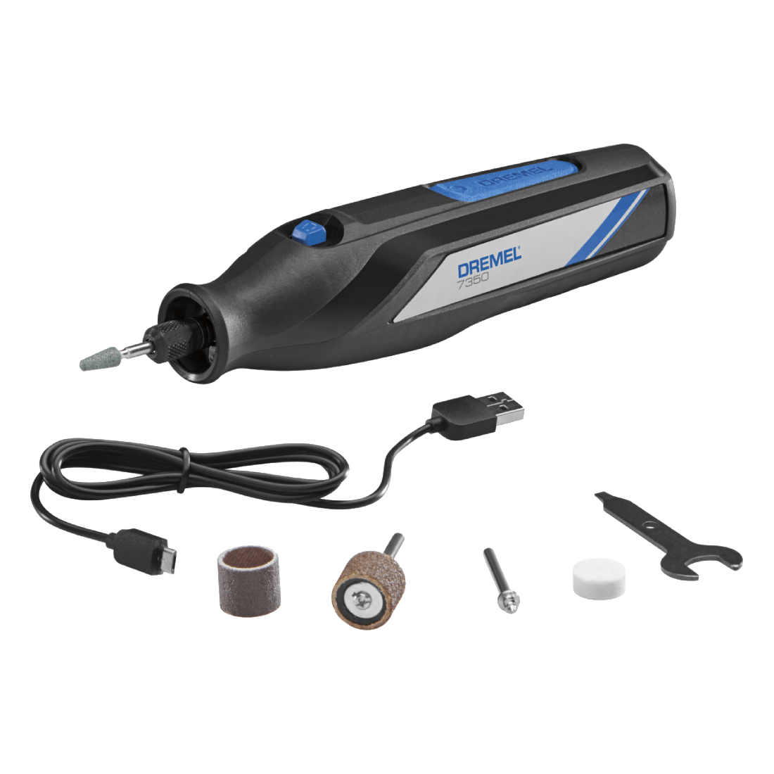 DREMEL 7350-N/5 MOTOTOOL A BATERIA LITIO-ION 4V CARGA MICRO-USB C/ 5 ACCES  12000RPM F0137350LA