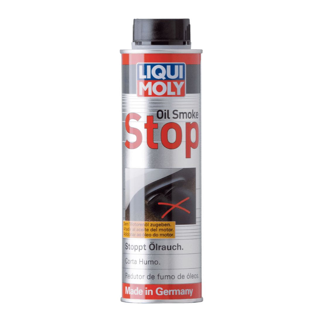 LIQUI MOLY 2122 OIL SMOKE STOP ADITIVIO CORTADOR DE HUMO PARA ACEITE  MOTORES DIESEL Y GASOLINA 300ML