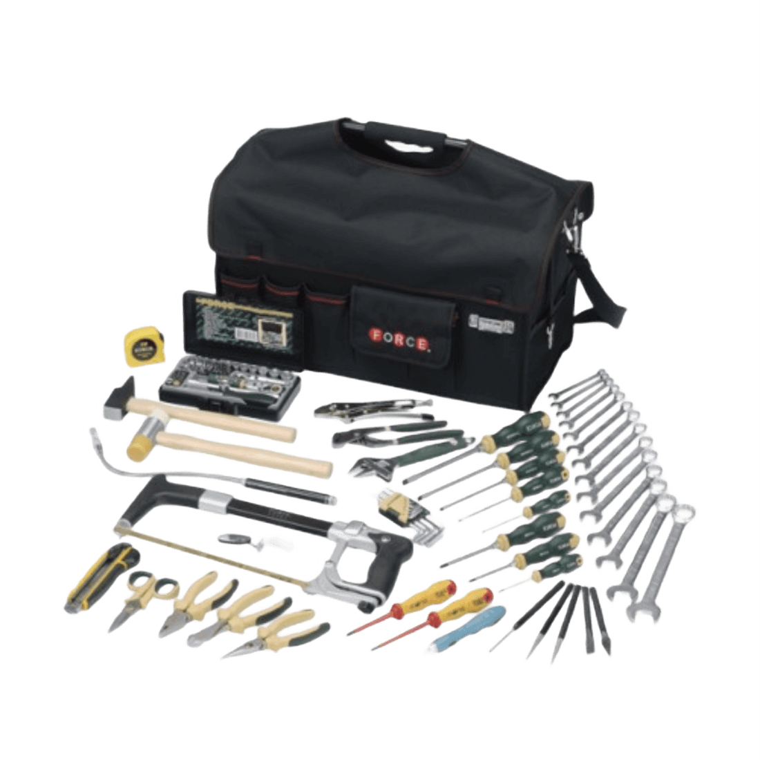 FORCE 50230-95 TOOL BAG WITH 95PCS TOOLS