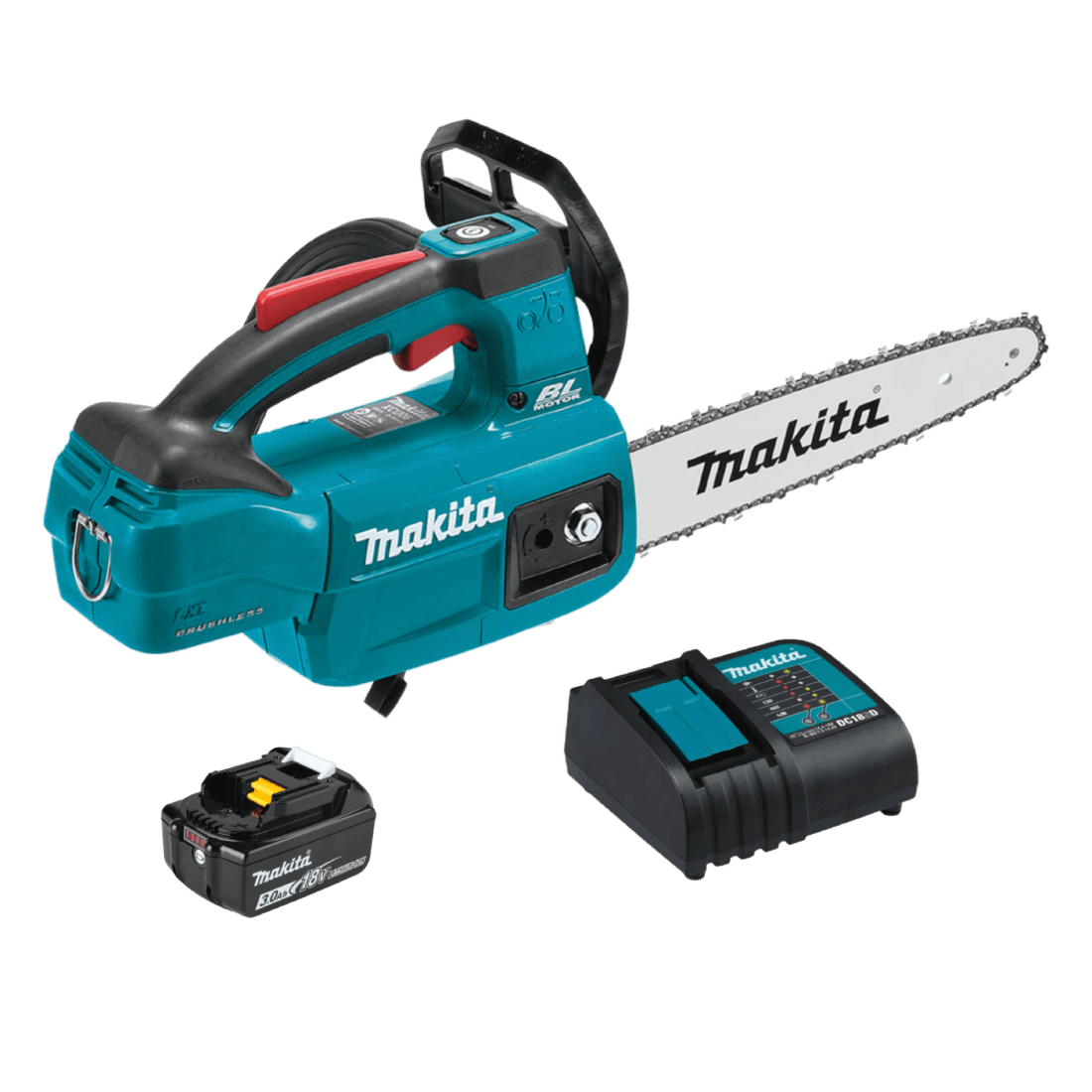 MAKITA DUC254SF MOTOSIERRA A BATERIA LITIO-ION 18V 10 BL XPT + 1 BAT.3AH +  CARGADOR DC18SD.