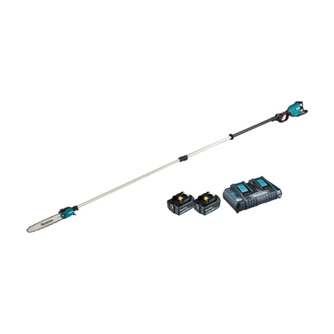 MAKITA DUA301PT2B PODADORA TELESCOPICA 12 BATERIA LITIO-ION 36V +2 BAT.  5AH+ CARGADOR DC18RD - Tool Solutions