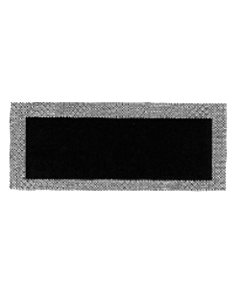 Rhino Mats 3 -ft x 15 -ft x 1/2 -in Black Rectangular Indoor or Outdoor Utility Mat Rubber | KCT315