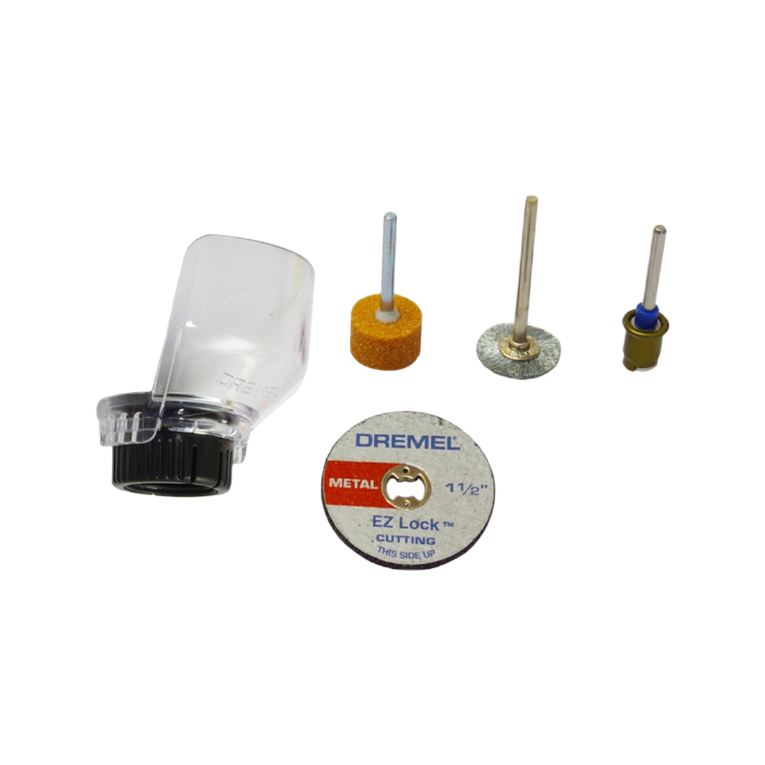 DREMEL A550 KIT ESCUDO PROTECTOR PARA HERRAMIENTAS ROTATIVAS PARA ALEJAR ESCOMBRO Y CHISPAS 2615A550AB