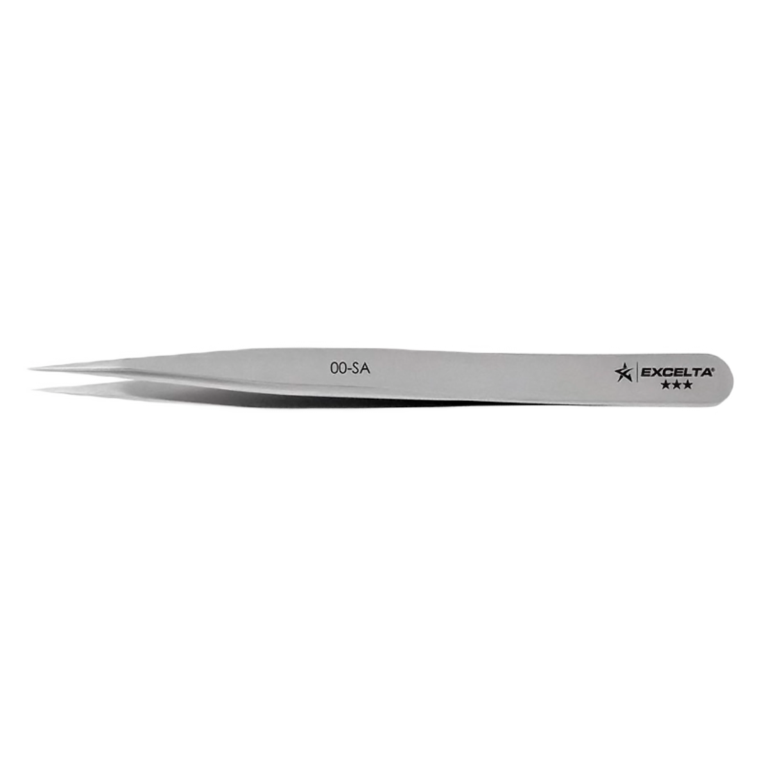 EXCELTA 00-SA PINZA DE PRECISION ANTI-MAGNETICA PUNTA RECTA INOX. 4-1/2"(114MM)