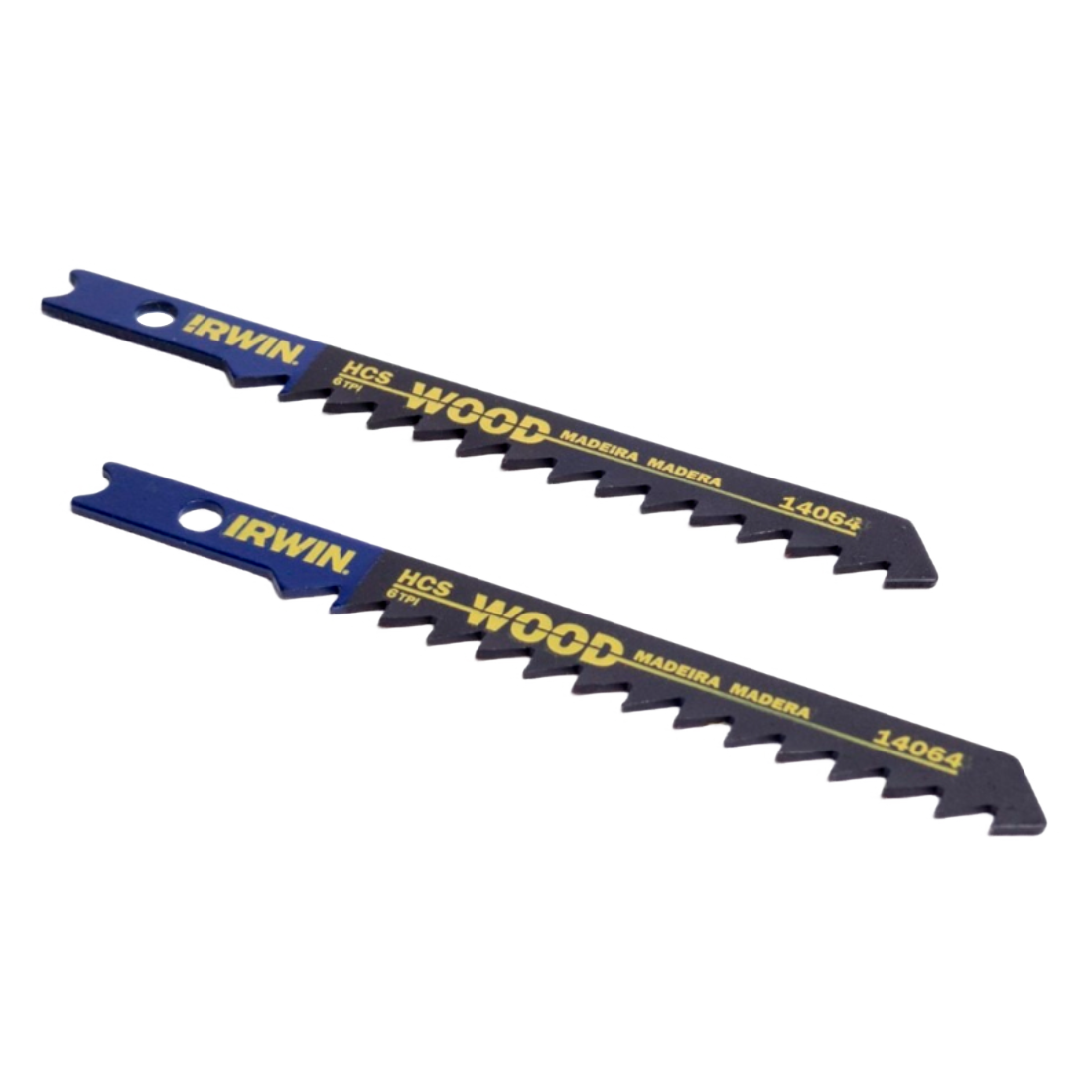 IRWIN IW14064 "HOJA DE SIERRA P.CALADORA "U" P. MADERA 6-30MM CORTE 3-1/4" (80MM) 6 DIENTES