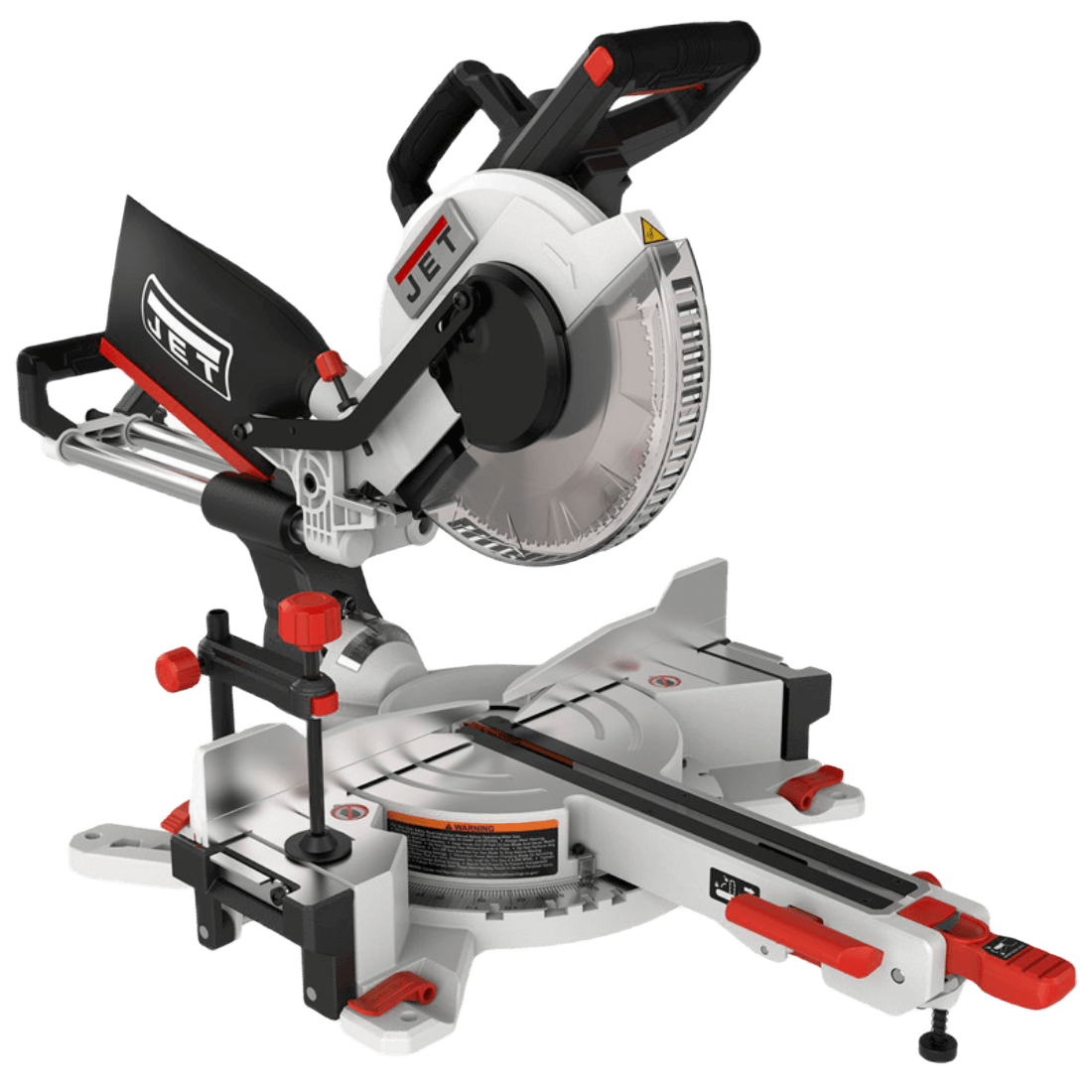 JET JMS-10X / 707210 INGLETEADORA DE MESA 10" DOBLE BISEL DESLIZANTE LASER ROJO 1700W 115V/60HZ/1F