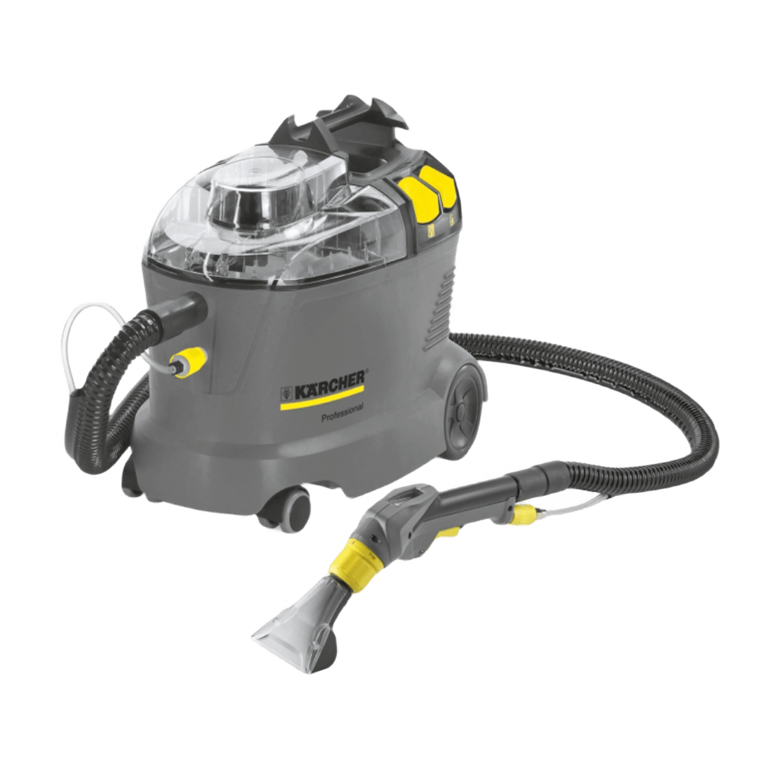 KARCHER PUZZI 8/1 GRIS LAVA-ASPIRADORA DE ALFOMBRAS INDUSTRIAL 1250W 110V/60HZ/1F A1-100-228