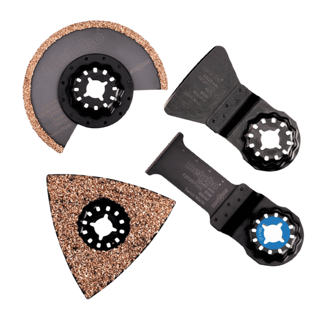 METABO 626419000 KIT 4 PIEZAS PARA MULTIHERRAMIENTA