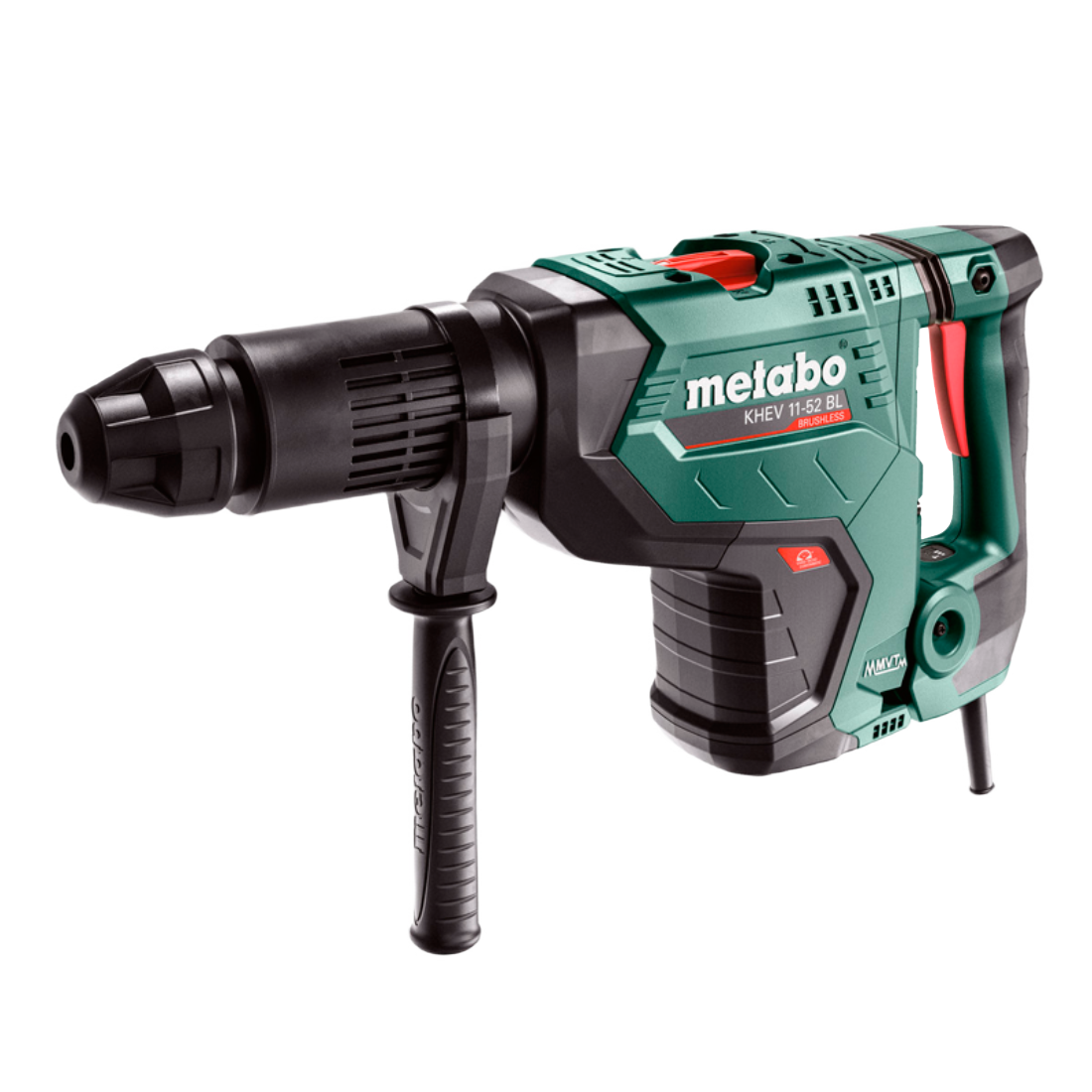 METABO KHEV 11-52 BL / 600767620 MARTILLO COMBINADO SDS-MAX 52MM (2-1/16") 18.8J 1500W 12.4KG 110V/60HZ/1F