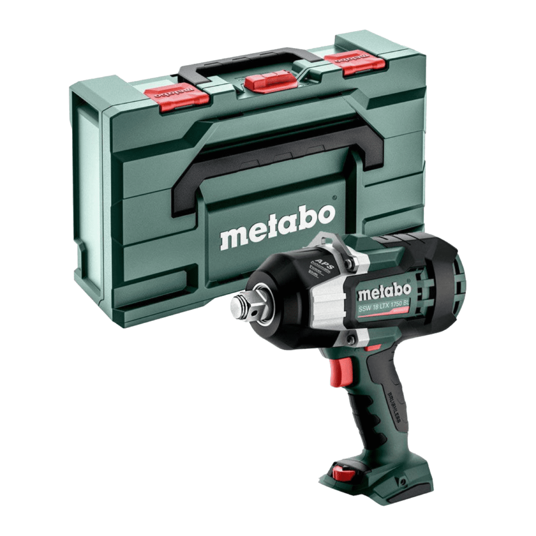 METABO SSW 18 LTX 1750 BL / 602402840 PISTOLA DE IMPACTO A BATERIA 18V 19MM (3/4") 1750NM METABOX (PICK&MIX)