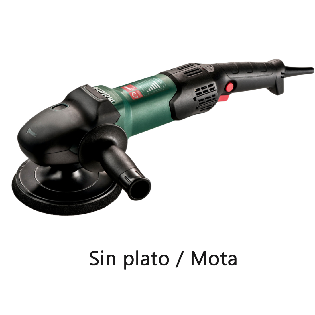 METABO PE 15-20 RT / 615200420 PULIDORA ANGULAR 7"(180MM) 1500W 15NM 1870RPM 110V/60HZ/1F (SIN PLATO/MOTA)