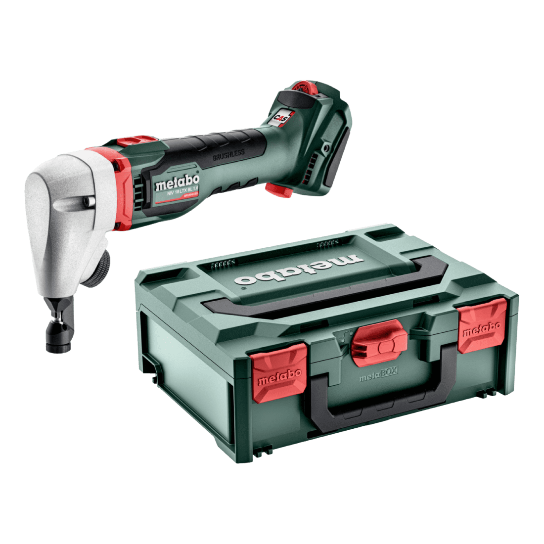 METABO NIV 18 LTX BL 1.6 / 601614840 PUNZONADORA 1.6-2MM BATERIA 18V LI-POWER 660 - 2360RPM 2.6M/MIN (PICK&MIX)