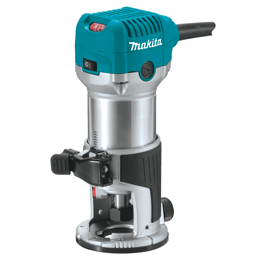 MAKITA RT0701C ROUTER CON GUIA RECTA ESPIGA 1/4" (6MM) 1-1/4 HP 10000-30000RPM 6.5AMPS