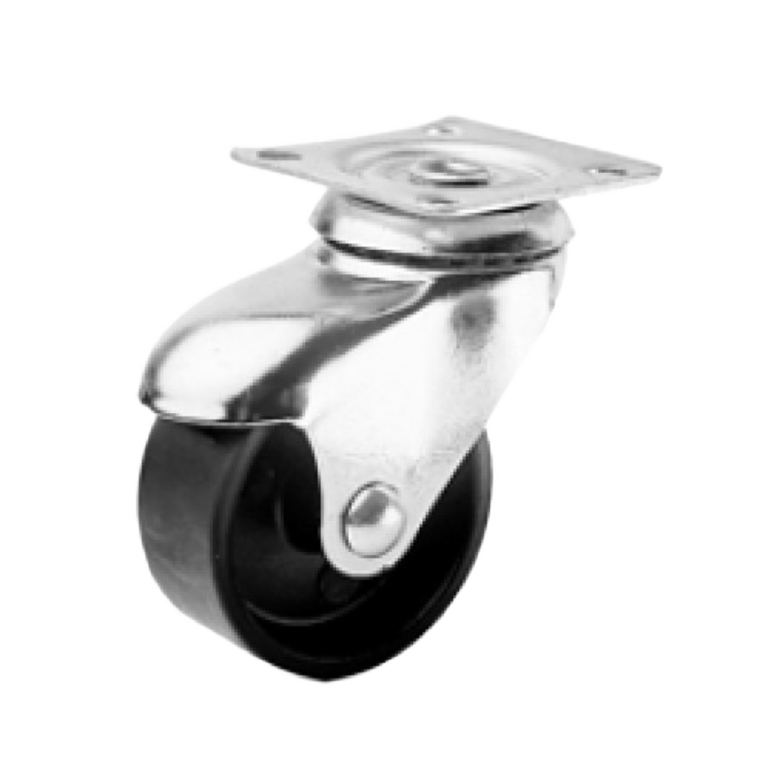 - 2497 RUEDA ARO POLIPROPILENO C/SOPORTE GIRATORIO 30X15MM 12KG