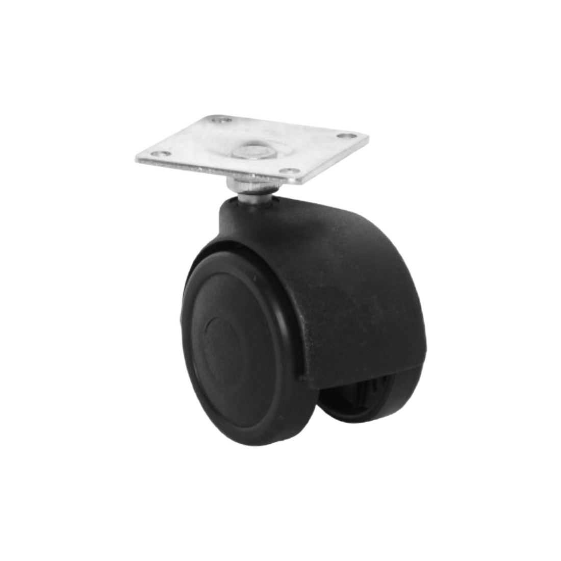 - 22803 RUEDA GIRAT.ARO DOBLE C/PLATINA 50X2X8MM 40KG
