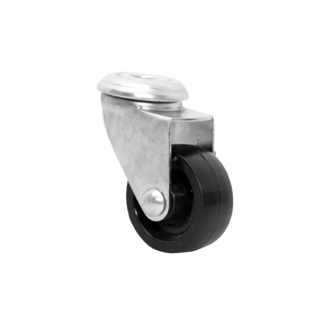 - 22623 RUEDA GIRAT.ARO NYLON NEGRO P/PIN 8MM 50X18MM 40KG