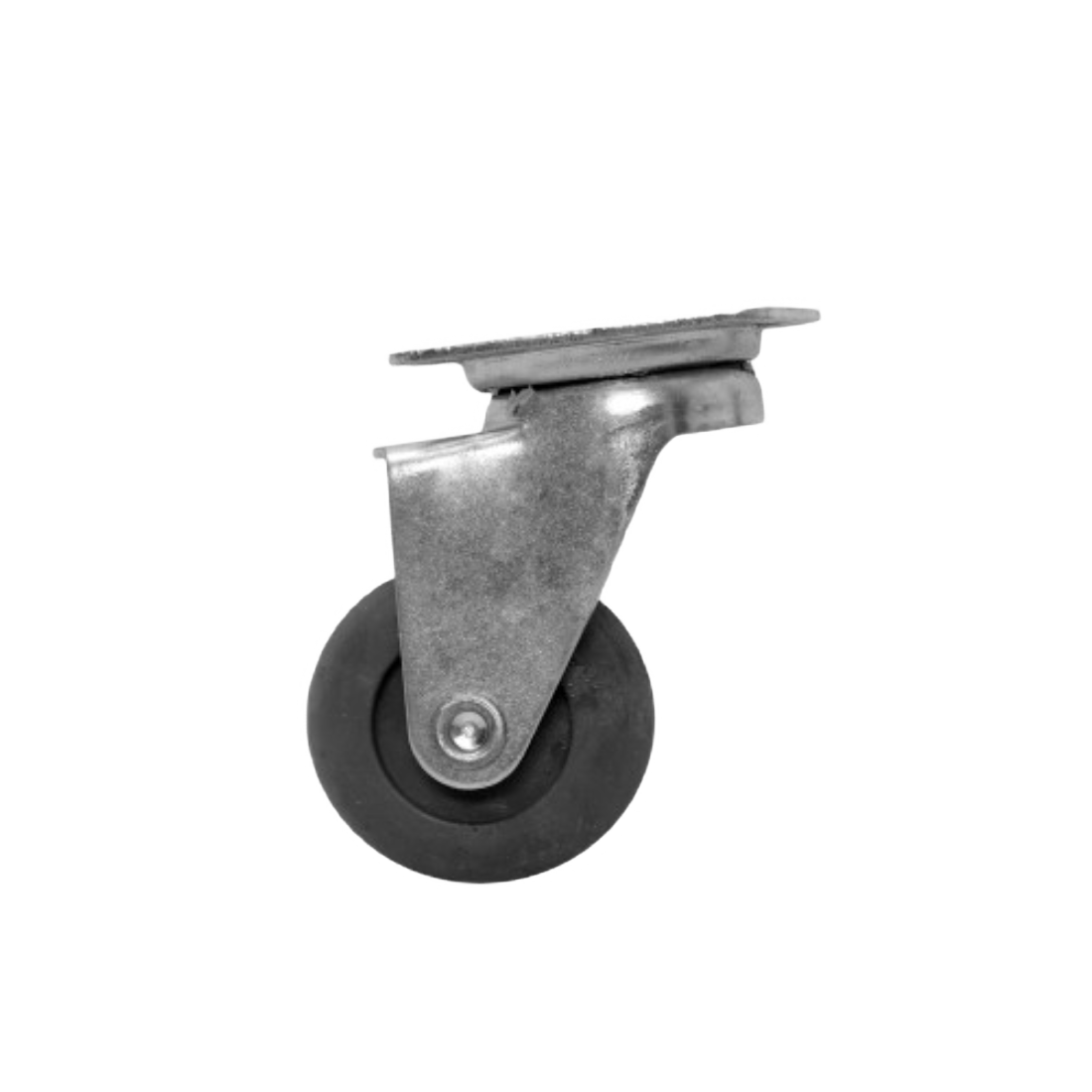 - 22633 RUEDA GIRAT.GOMA GRIS C/PLATINA 50X18MM 30KG