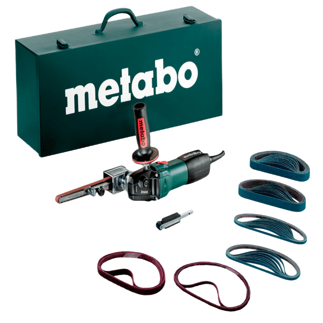 METABO BFE 9-20 SET LIJADORA DE BANDA 6-19 MM (1/4 - 3/4") 950W 110V/60HZ/1F 602244620