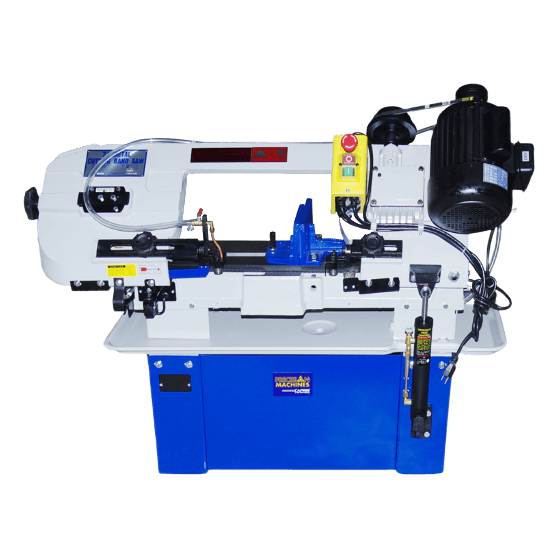 PRECISION MACHINES UE-712A SIERRA CINTA METAL MOVIL HORIZONTAL C/BOTONERA 7" 1HP 230V/60HZ/1F ANTES MAT-712A