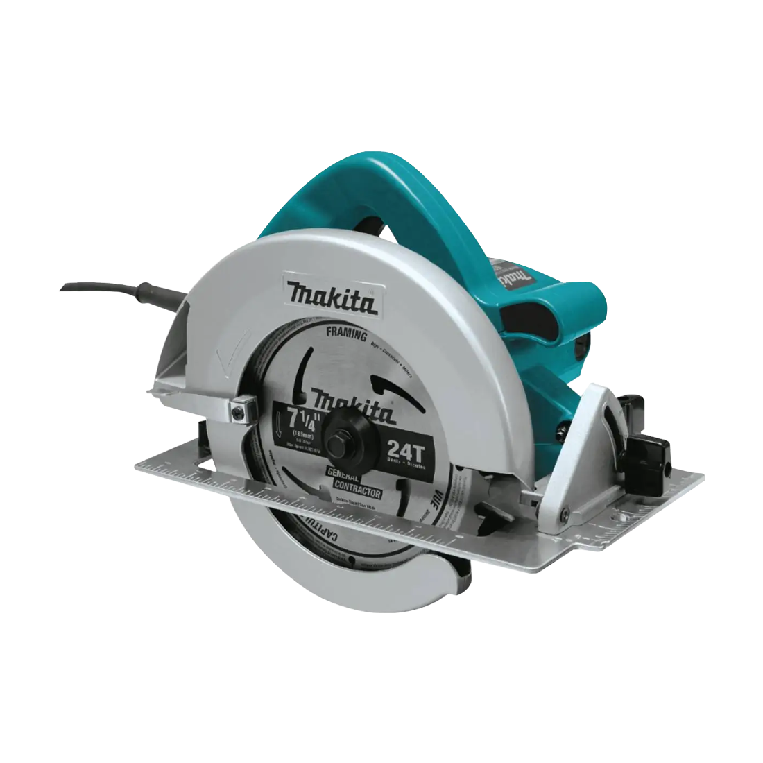 MAKITA 5007N SIERRA CIRCULAR 185MM (7-1/4'') 5800RPM 1800W C/ HOJA DE SIERRA + LLAVE HEX.