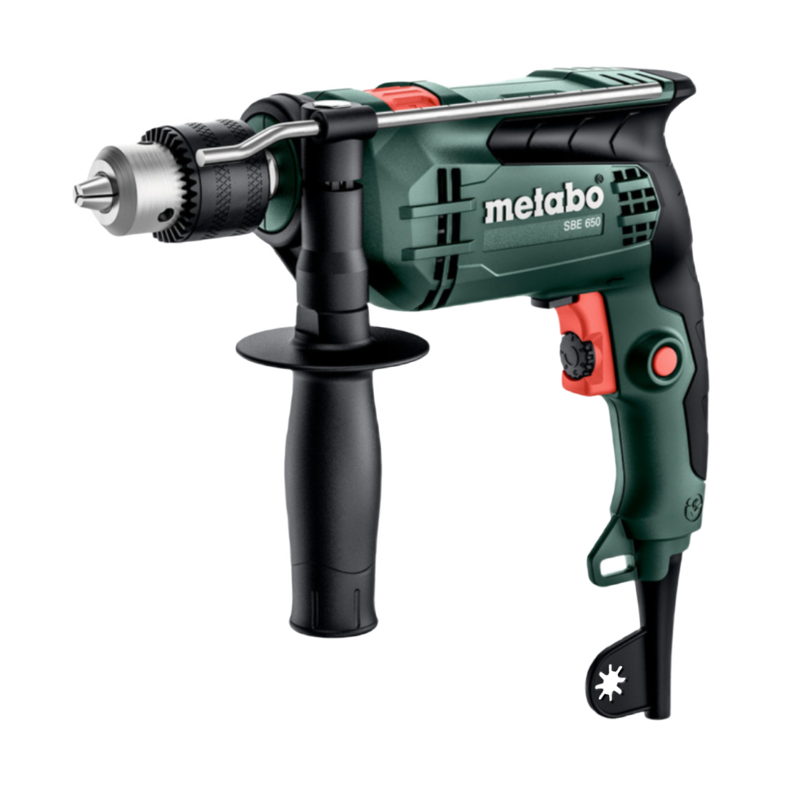 METABO SBE 650 TALADRO DE PERCUSION 13MM (1/2") 650W 110V/60HZ/1F 600742420