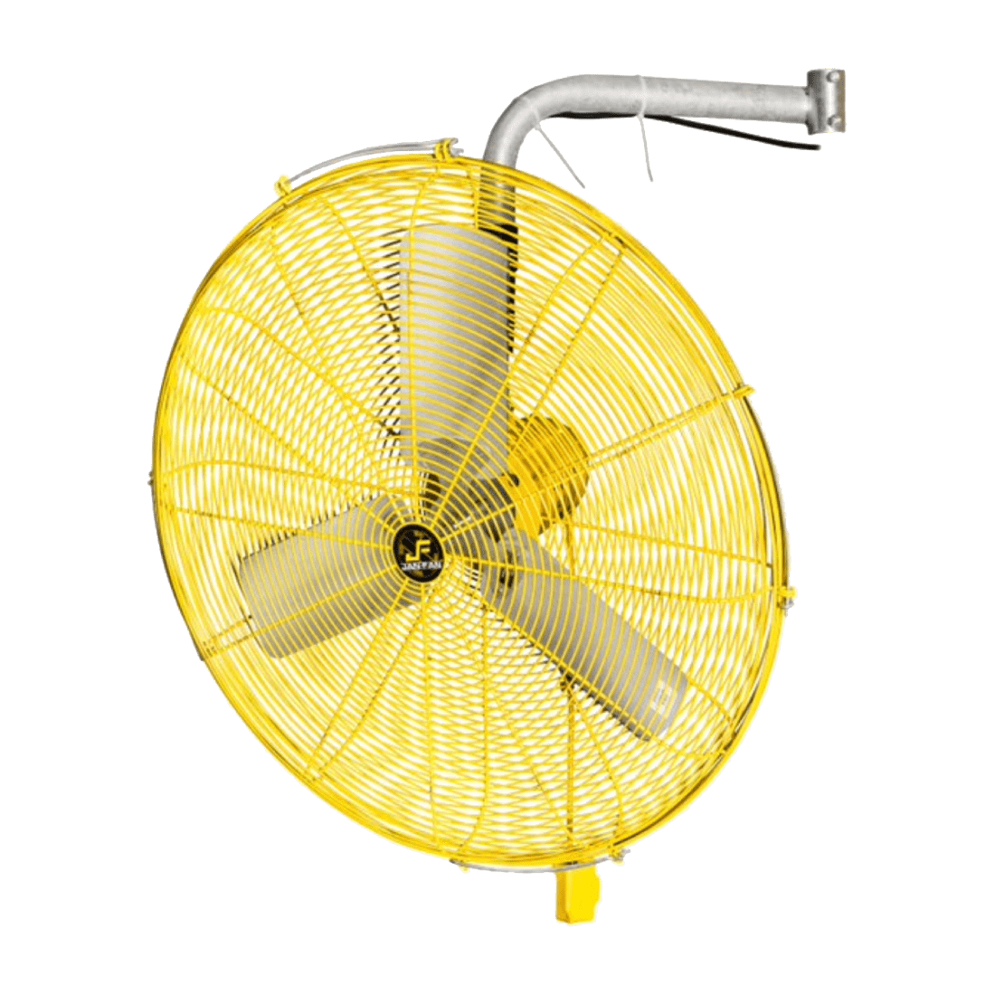 HUNTER 38038 VENTILADOR INDUSTRIAL JF-BM MONTAJE DE VIGA 3 ASPAS DIAMETRO 0.76M 1/4HP 110V AMARILLO